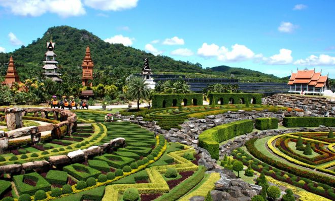 Тропический ботанический сад Nong Nooch