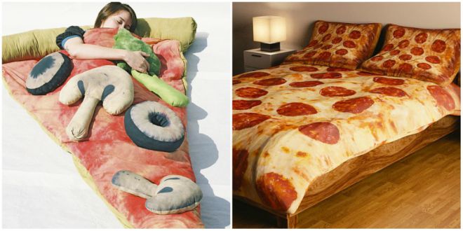 Кровать для любителей пиццы