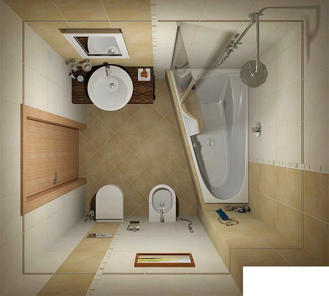 11 замечательных идей для небольших ванных комнат 4