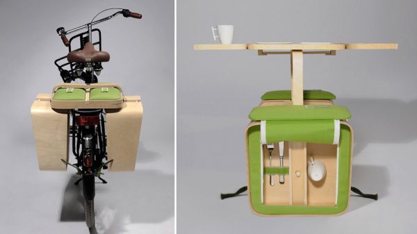 Велосипедный стол