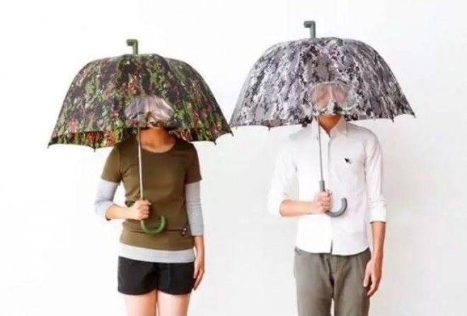Зонтик, похожий на лампу