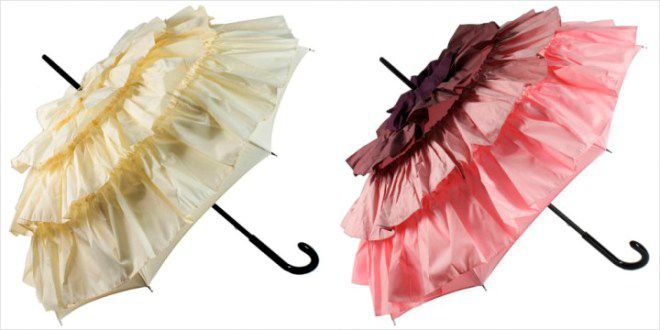 Зонтик в форме цветка
