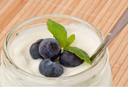 йогурт с фруктами для кишечной бактериальной флоры