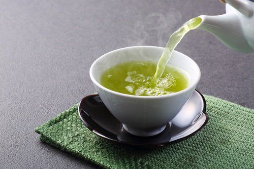 Вливание зеленого чая