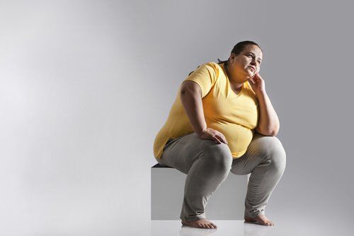 Тучная женщина и диета дунка