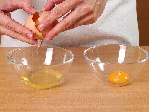 Яйца разрушают обмен желтком из белка