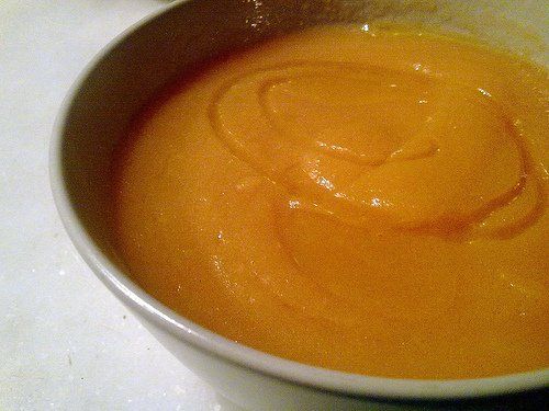 Кремовый суп из моркови
