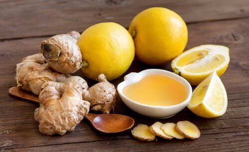 Имбирный лимон и мед