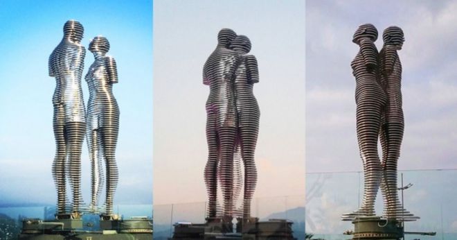 Эти движущиеся скульптуры рассказывают историю любви каждый день 1