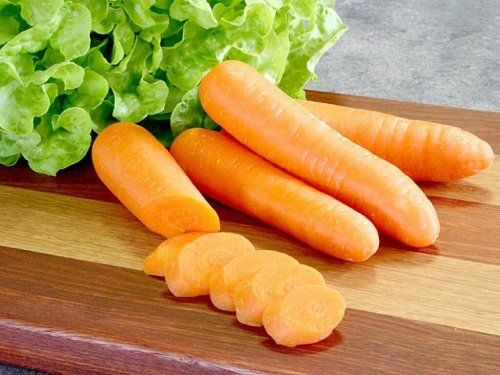 Морковь богата калием