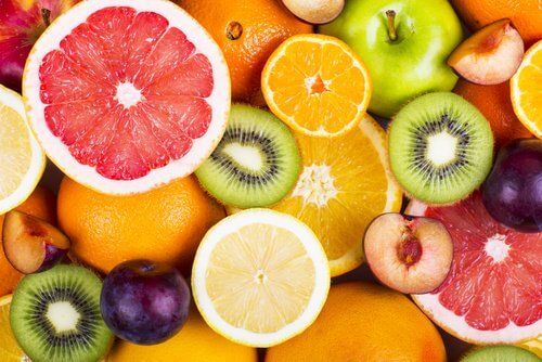 Различные фрукты