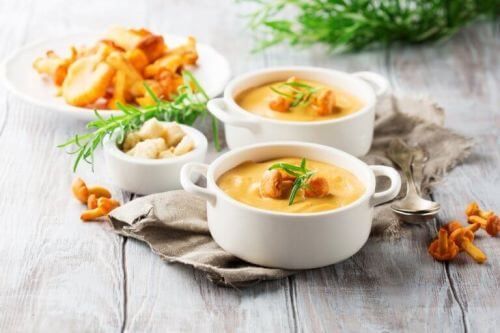 суп из овощных супов - кремы для овощных супов