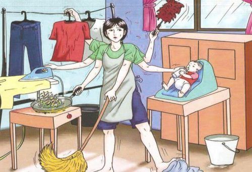 Женщина - домохозяйка