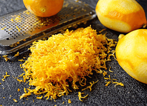 Начните лимонную кожуру - вкусные десерты