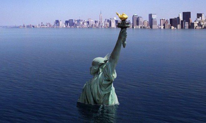 Нью-Йорк будет находиться под водой в течение 100 лет