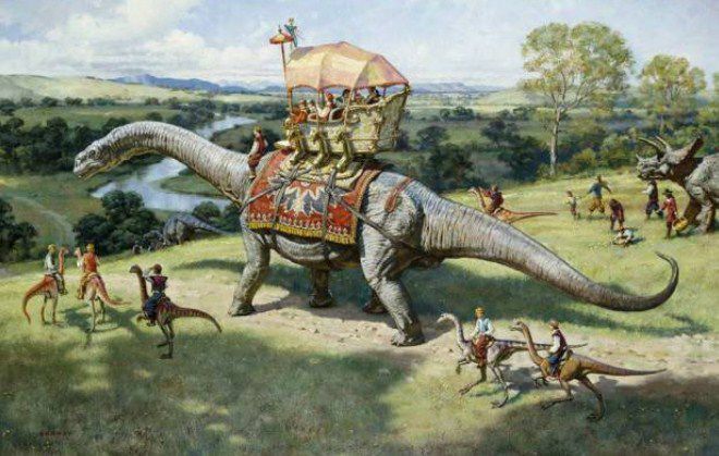 история динозавров