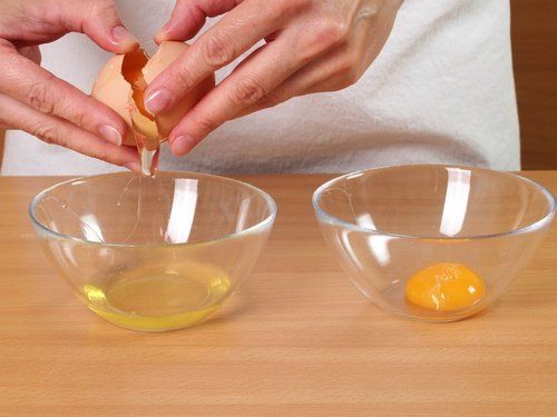Яйцо желток и белок