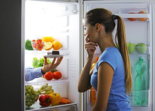 Просмотр холодильника