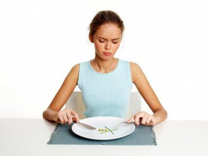 Пустая тарелка пищевых привычек