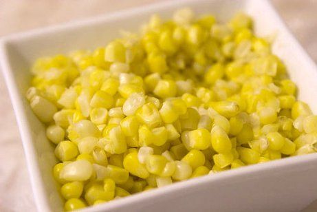 Кукуруза и салат