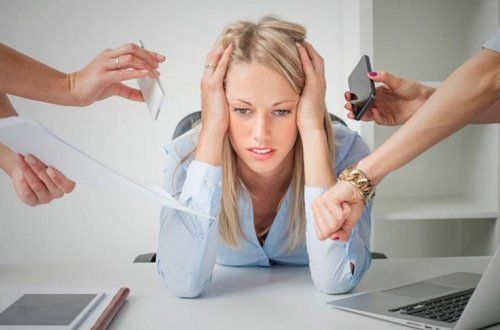 стресс женщина на работе щитовидная железа
