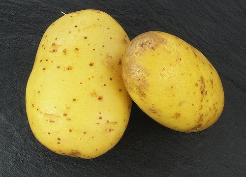 Неочищенный картофель