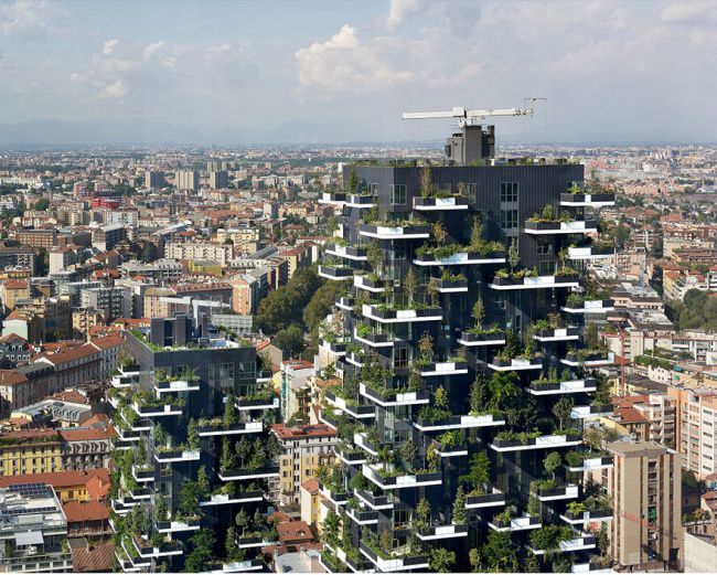 это то, как первый в мире зеленый небоскреб будет выглядеть как 6