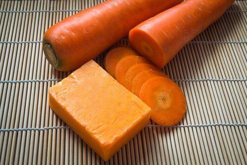 Морковь и сыр