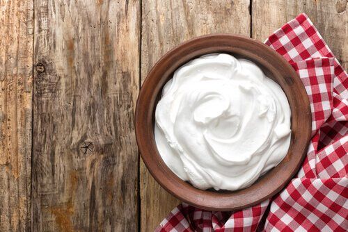 Натуральный йогурт для укрепления кожи лица