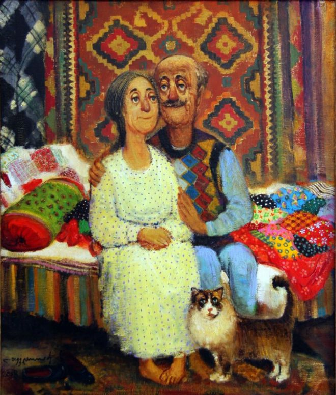 В картинах этого грузинского художника есть исключительная теплота 2