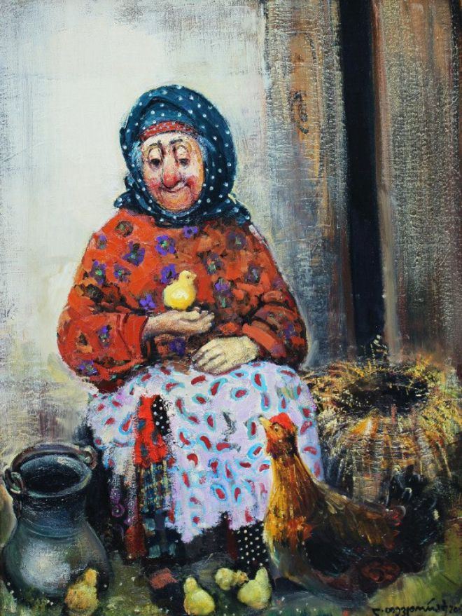 В картинах этого грузинского художника есть исключительная теплота 8