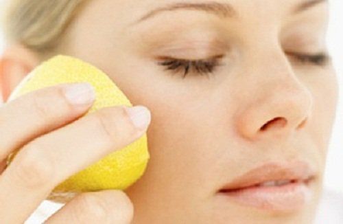 Лимон - косметика для лица