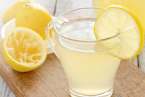 Горячая вода с лимоном