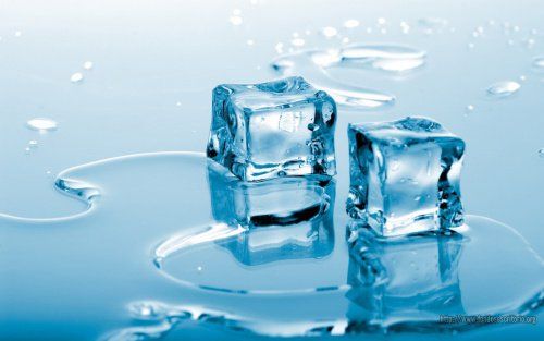 Кубики льда восстановят упругость кожи