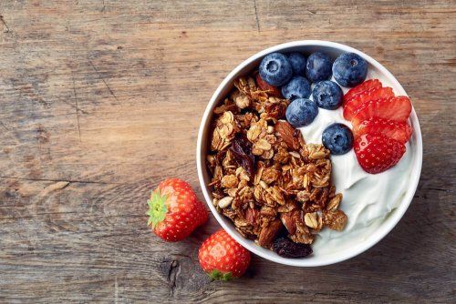 здоровые завтраки фруктовые орехи