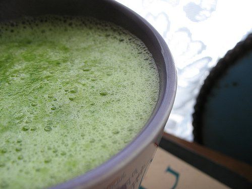 Зеленый овощной коктейль
