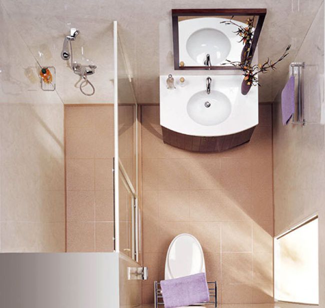 11 замечательных идей для небольших ванных комнат 9