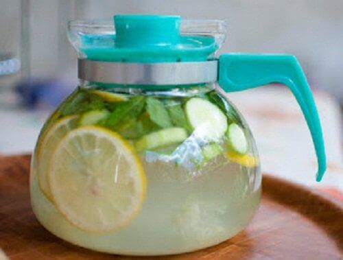 Вода с лимоном плюс имбирь для лишних килограммов