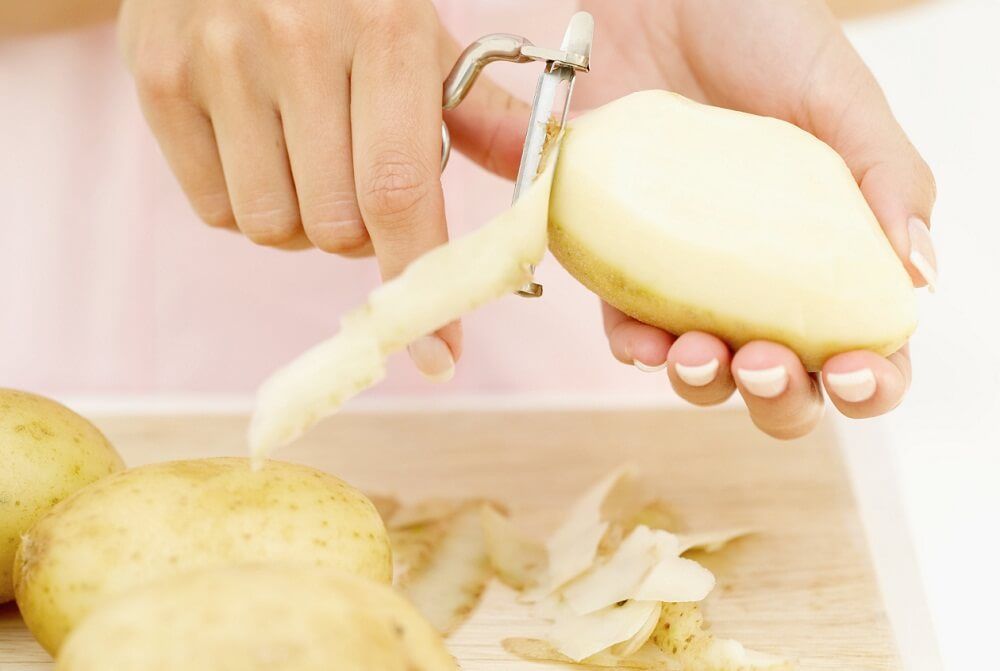 Пилинг картофеля