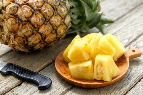Нарезанный ананас противовоспалительный продукт