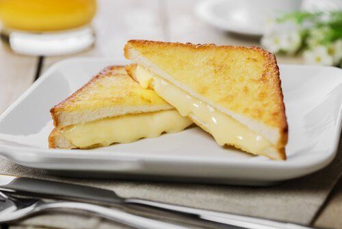 Тост с сыром Сэндвич Монте-Кристо