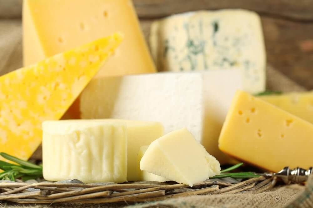 Различные виды сыра